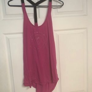 Pure barre racer back tank